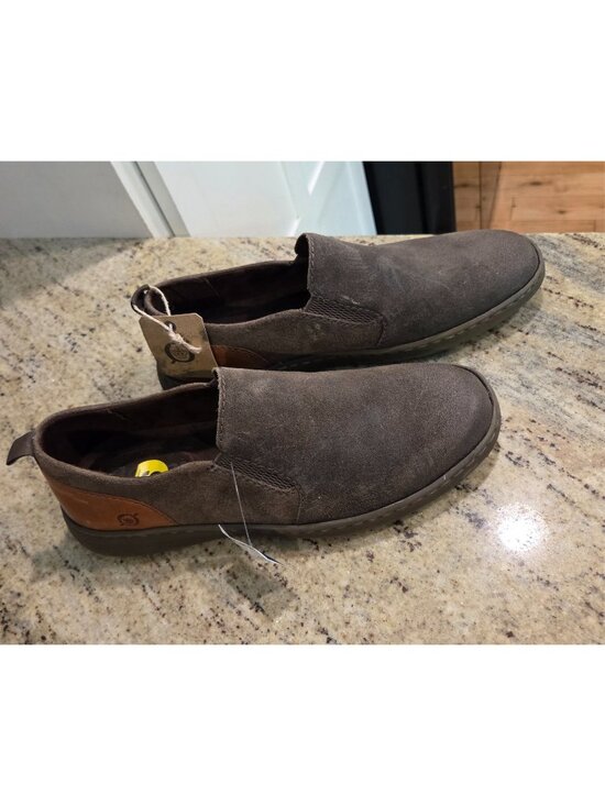 New! Born Loafers Men’s Size 9 Morgan Slip On Suede Leather Brown main image 7